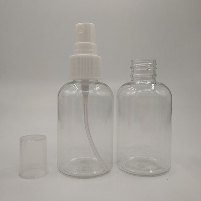Garrafas de spray recicladas de acrílico de amostra grátis Deodorante Spray Garrafa de plástico com design clássico e capacidade de 200ml