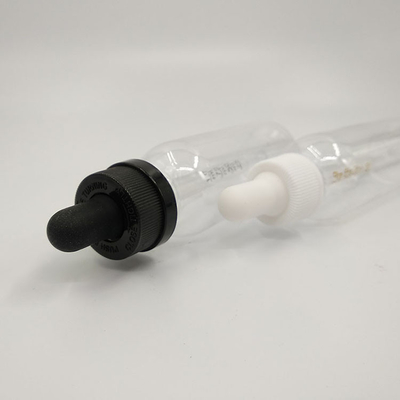 Garrafas de vidro de plástico para gotejar Capacidade 10ml 15ml 20ml 30ml 40ml 50ml 60ml 70ml 100ml 120ml Impressão 5000pcs