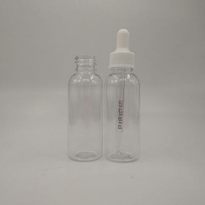 Garrafas de vidro de plástico para gotejar Capacidade 10ml 15ml 20ml 30ml 40ml 50ml 60ml 70ml 100ml 120ml Impressão 5000pcs