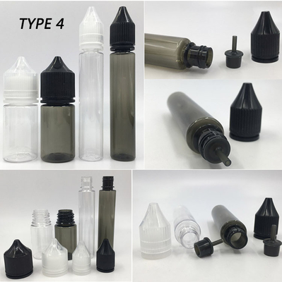 18 mm de tamanho de pescoço E frasco de líquido em 10 ml de capacidade para E líquido