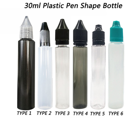 18 mm de tamanho de pescoço E frasco de líquido em 10 ml de capacidade para E líquido