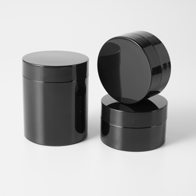 Containers de frascos de plástico de folha de alumínio de vedação personalizada com logotipo personalizado e personalização