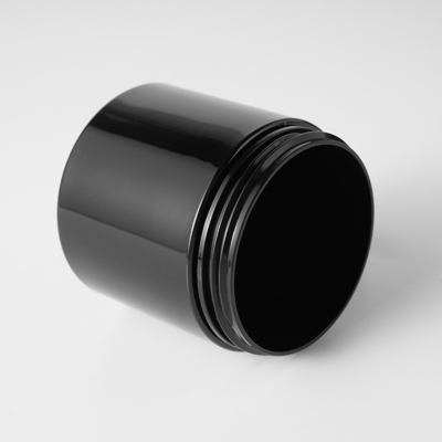 Containers de frascos de plástico de folha de alumínio de vedação personalizada com logotipo personalizado e personalização