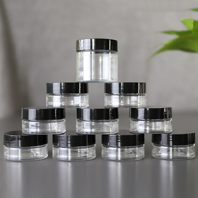 Logotipo personalizado frascos de plástico de armazenamento 2oz 3oz 4oz 5oz 6oz 7oz 8oz para embalagem personalizada