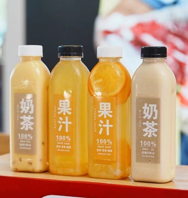 Jugos de chá de bolhas personalizáveis à prova de vazamento personalizados para negócios