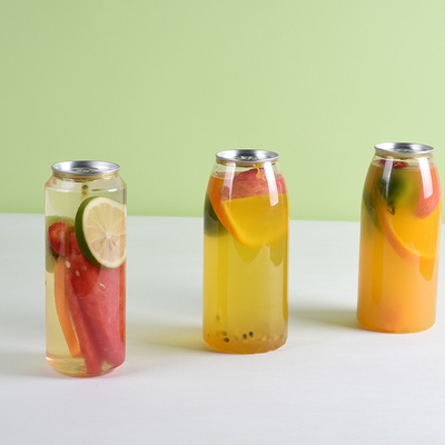 Garrafas de suco de plástico modernas com etiqueta privada personalizada Capacidade 120ml 250ml 350ml 500ml 1000ml
