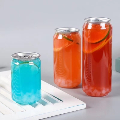 Garrafas de suco de plástico modernas com etiqueta privada personalizada Capacidade 120ml 250ml 350ml 500ml 1000ml