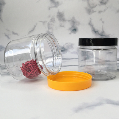 Jarros de plástico de alta capacidade 2oz 3oz 4oz 5oz 6oz 7oz 8oz Logotipo personalizado