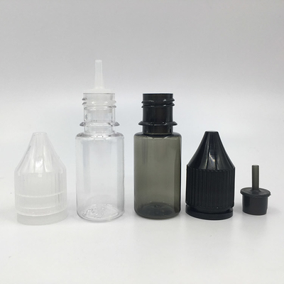 Garrafa de gotejamento compressável com design transparente e impressão em tela