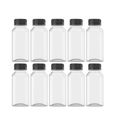 Garrafas de sumo em cores personalizadas com material biodegradável e várias capacidades 120ml 250ml 350ml 500ml