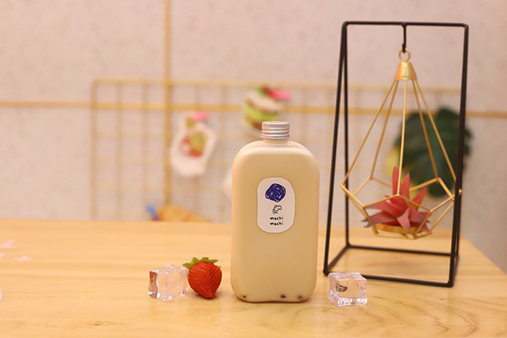 Manusear garrafas de chá de leite o melhor companheiro para bebidas de tamanho médio