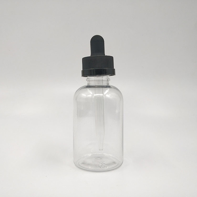 Customize Plastic Dropper Bottles 10ml 15ml 20ml 30ml 40ml 50ml 60ml 70ml 100ml 120ml Screw Cap Transparente