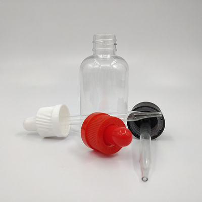 Customize Plastic Dropper Bottles 10ml 15ml 20ml 30ml 40ml 50ml 60ml 70ml 100ml 120ml Screw Cap Transparente