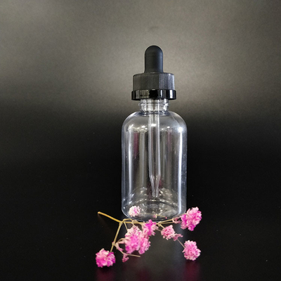 Customize Plastic Dropper Bottles 10ml 15ml 20ml 30ml 40ml 50ml 60ml 70ml 100ml 120ml Screw Cap Transparente