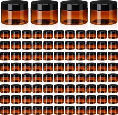 Logotipo personalizado Jar de beleza plástica para embalagens de beleza personalizadas e necessidades de marca
