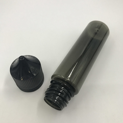 60 ml de frasco transparente e líquido de forma redonda para embalagens de suco de vape