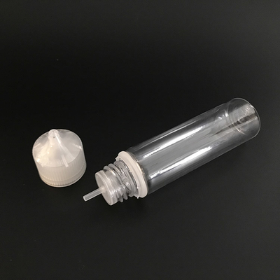 60 ml de frasco transparente e líquido de forma redonda para embalagens de suco de vape
