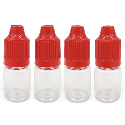 Garrafa líquida de 18 mm de tamanho E com tampa de parafuso PET resistente a produtos químicos