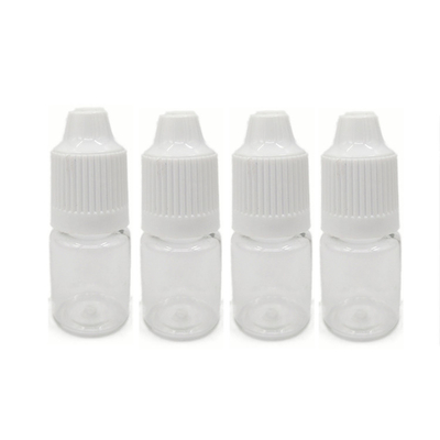Garrafa líquida de 18 mm de tamanho E com tampa de parafuso PET resistente a produtos químicos