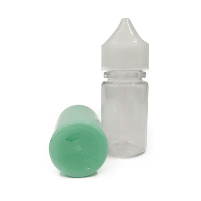 Garrafa transparente de E Liquid 18 mm Tamanho do pescoço para armazenamento fácil de E Liquid