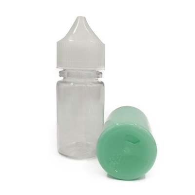 Garrafa transparente de E Liquid 18 mm Tamanho do pescoço para armazenamento fácil de E Liquid