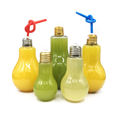 Venda a quente Flasca de embalagem de suco de plástico Flasca de suco transparente Flasca de suco reutilizável Flascas de suco com bom preço