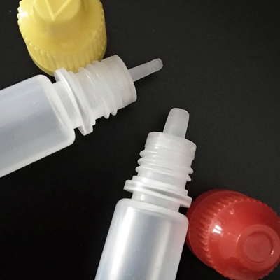 Garrafas de plástico líquido 10ml 15ml 20ml 30ml 40ml 50ml 60ml 70ml 100ml 120ml Capacidade com tampa de parafuso