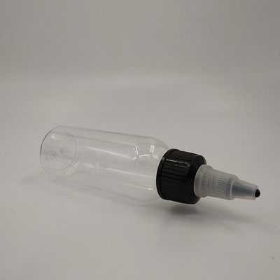 Garrafas de vidro de plástico com 10ml 15ml 20ml 30ml 40ml 50ml 60ml 70ml 100ml 120ml Alta capacidade
