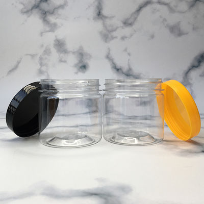 Capa de alumínio frascos de plástico boca larga embalagem de alimentos