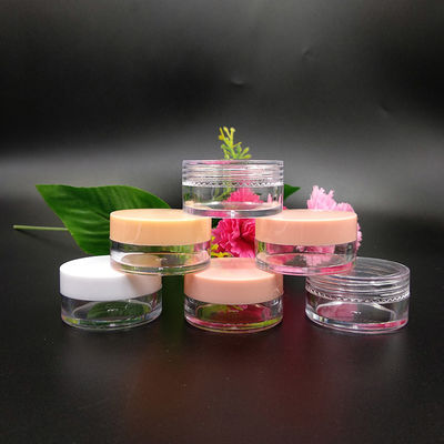 Set de frascos de plástico frascos cosméticos de plástico com tampas 100 diâmetro