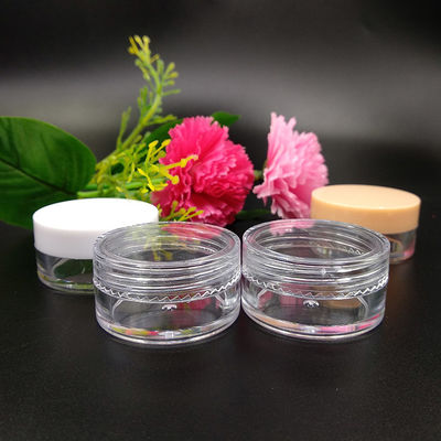 Set de frascos de plástico frascos cosméticos de plástico com tampas 100 diâmetro