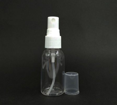 Botelha de spray de plástico PET com 10 ml 15 ml 30 ml 50 ml 60 ml 70 ml 100 ml 200 ml 500 ml Capacidade