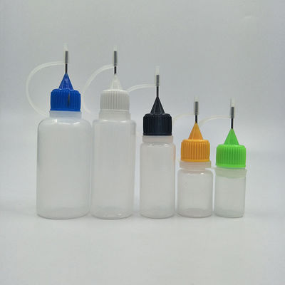 10 ml 15 ml 30 ml 60 ml 80 ml 100 ml E frasco líquido com garganta à prova de crianças