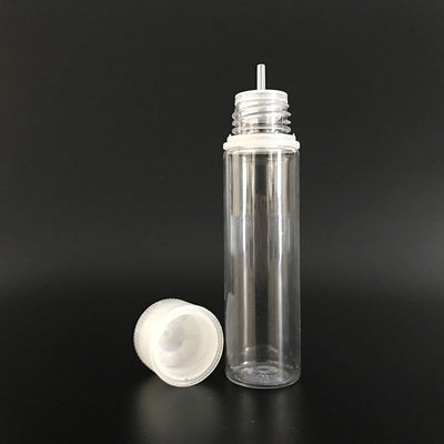 Garrafas redondas para líquidos transparentes e resistentes a produtos químicos