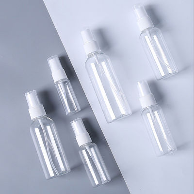 Botão de pulverização PET transparente com superfície lisa Solução de embalagem profissional