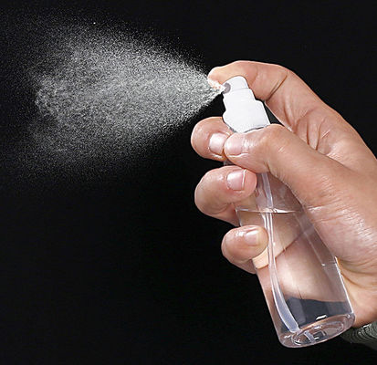 Botão de spray de plástico PET clássico essencial para os produtos essenciais do dia a dia