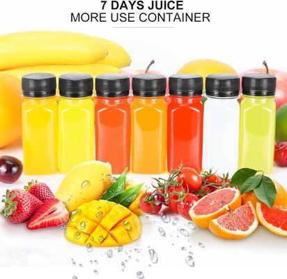 Garrafas de Suco de Alta Qualidade com Tampa para Negócios Garrafas de Shot de Suco Garrafa de Suco para Levar Reutilizável com Bom Preço