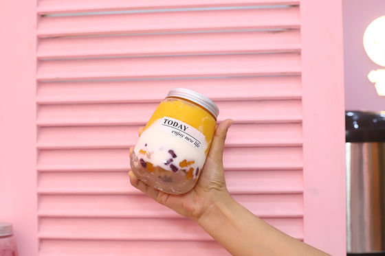 Garrafas de Chá com Leite de Alta Capacidade Podem Ser Personalizadas com Alça 120ml 250ml 350ml 500ml 1000ml