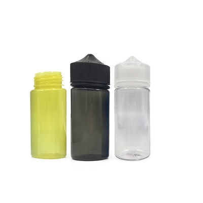 Garrafa de 100 ml E líquido com tampa de parafuso e tamanho de pescoço de 18 mm