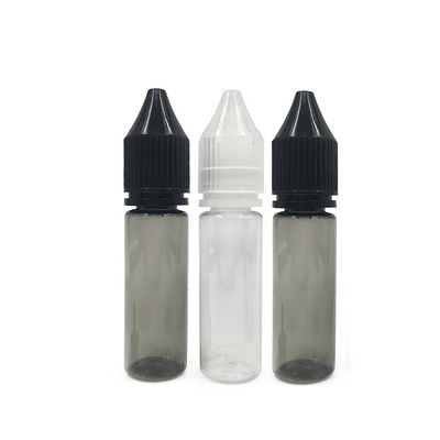 Frasco conta-gotas de líquido PET de 15ml para dispensação de líquidos versátil e conveniente