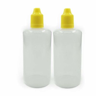 Frasco de 80ml de líquido eletrónico com tampa de rosca para selagem segura e fácil reabastecimento