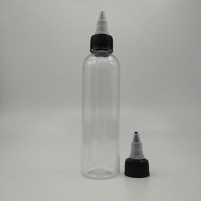 Frascos de plástico de 150ml com tampa de rosca para soluções de impressão personalizadas e seguras para lava-louças