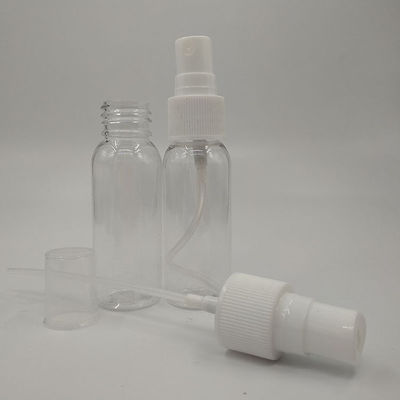 Botão de spray de plástico PET clássico de grande capacidade 10ml 15ml 30ml 50ml 60m 70ml 100ml 200ml 500ml