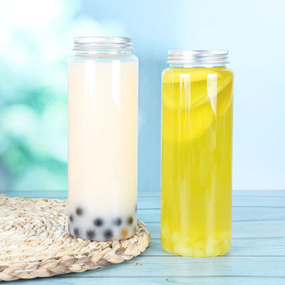 Jarras de Bubble Tea à Prova de Vazamento Transparentes Duráveis Capacidade 120ml 250ml 350ml 500ml 1000ml Bebidas