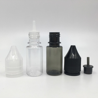 10ml 15ml 30ml 60ml 80ml 100ml E frasco líquido com pescoço à prova de crianças Tipo e cor de impressão personalizada