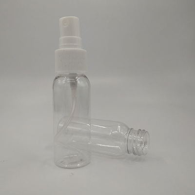 Frasco PET de plástico transparente de 25,7g de capacidade para uso versátil em diversas indústrias