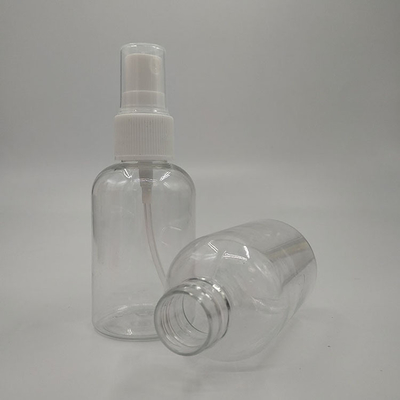 Frasco de bomba PET redondo com serigrafia 47mm de diâmetro