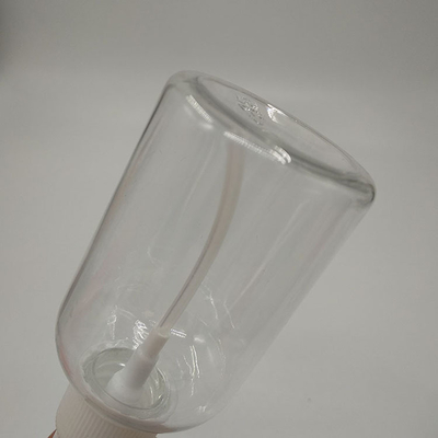Frasco de bomba PET redondo com serigrafia 47mm de diâmetro