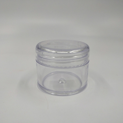 Recipiente cosmético de plástico com impressão personalizada, perfeito para a solução de embalagem do seu produto