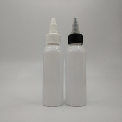 Garrafas de plástico personalizadas de parafuso reutilizáveis convenientes para armazenamento de poupança de espaço